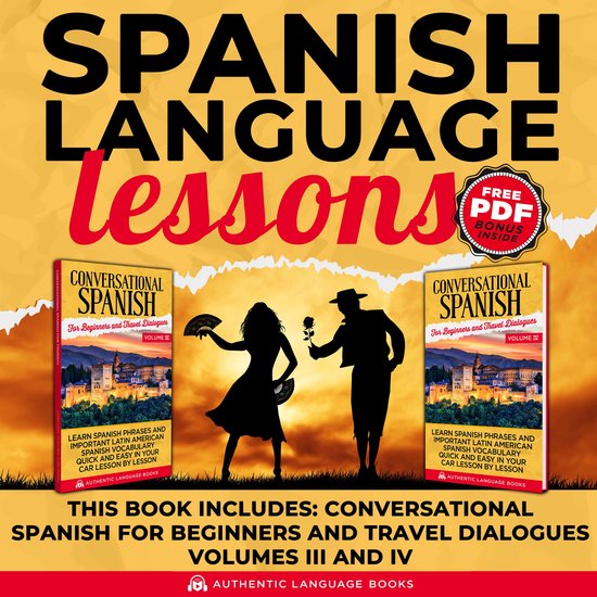 Spanish Language Lessons - cover