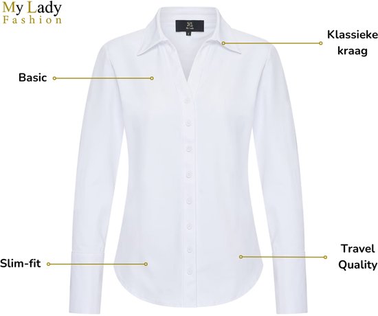 Chemisier de voyage Shaka (ML01-275-2702) White Taille 3XL