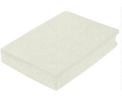 Princess Line Luxe Flanel Hoeslaken 2-Persoons - Lits-jumeaux - 200x220 cm - Extra Zacht & Warm - 100% Katoen - Crème - Strijkvrij - Rondom Elastiek - Hoekhoogte 40 cm - Geschikt voor Waterbed &Boxspring