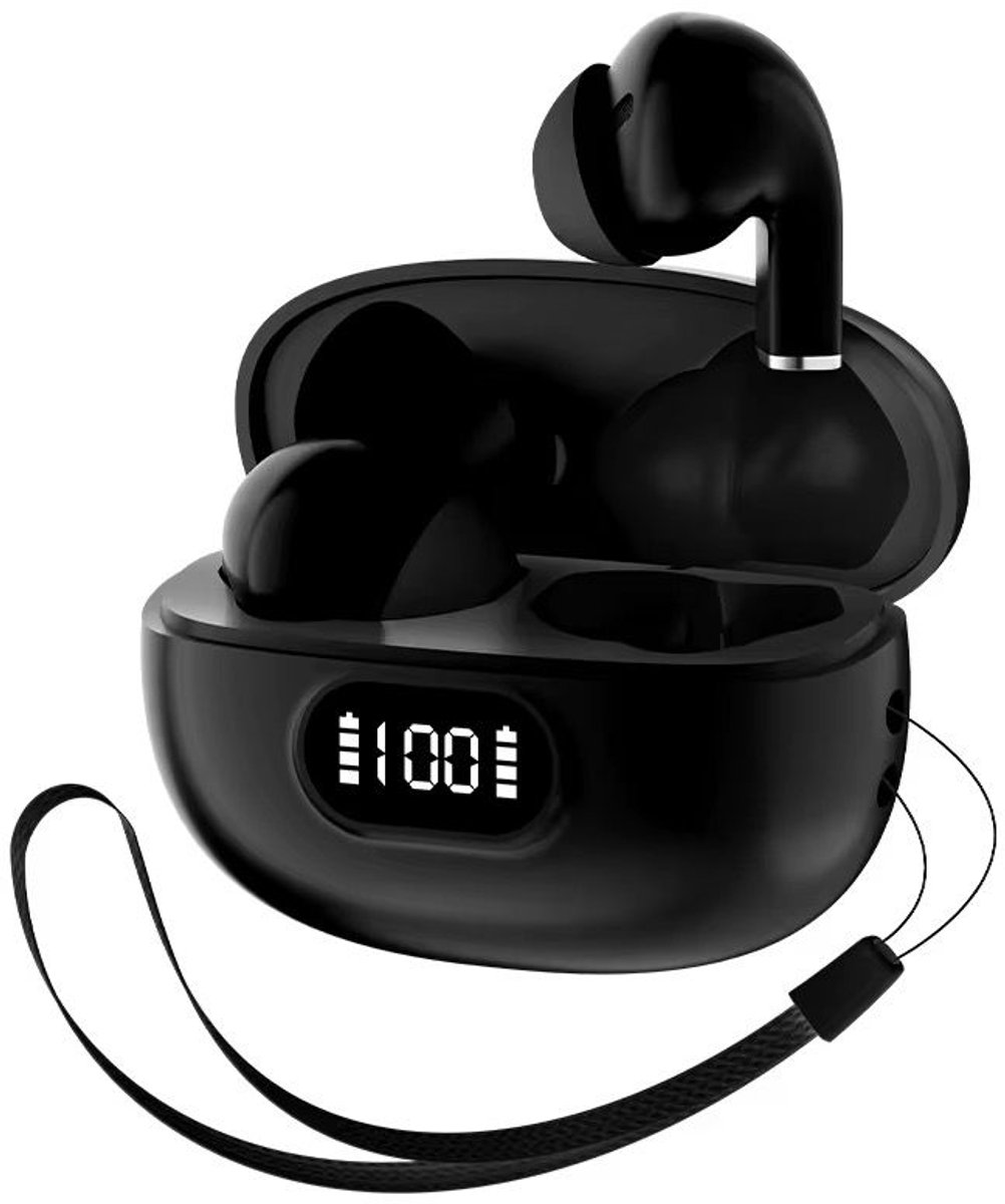 Draadloze Oordopjes - Bluetooth Oordopjes - Koptelefoon - Waterdicht - Microfoon - Lange Batterijduur - Headset - Metalen Case