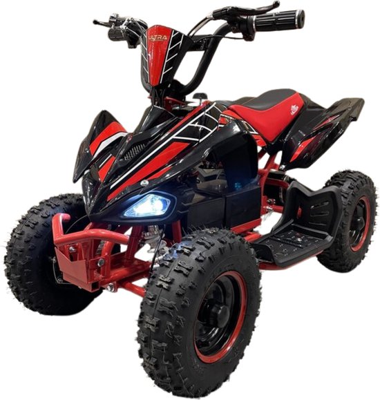Elektrische Kinderquad EVO 1000W - 36V - Rood - Offroad krachtpatser voor kids