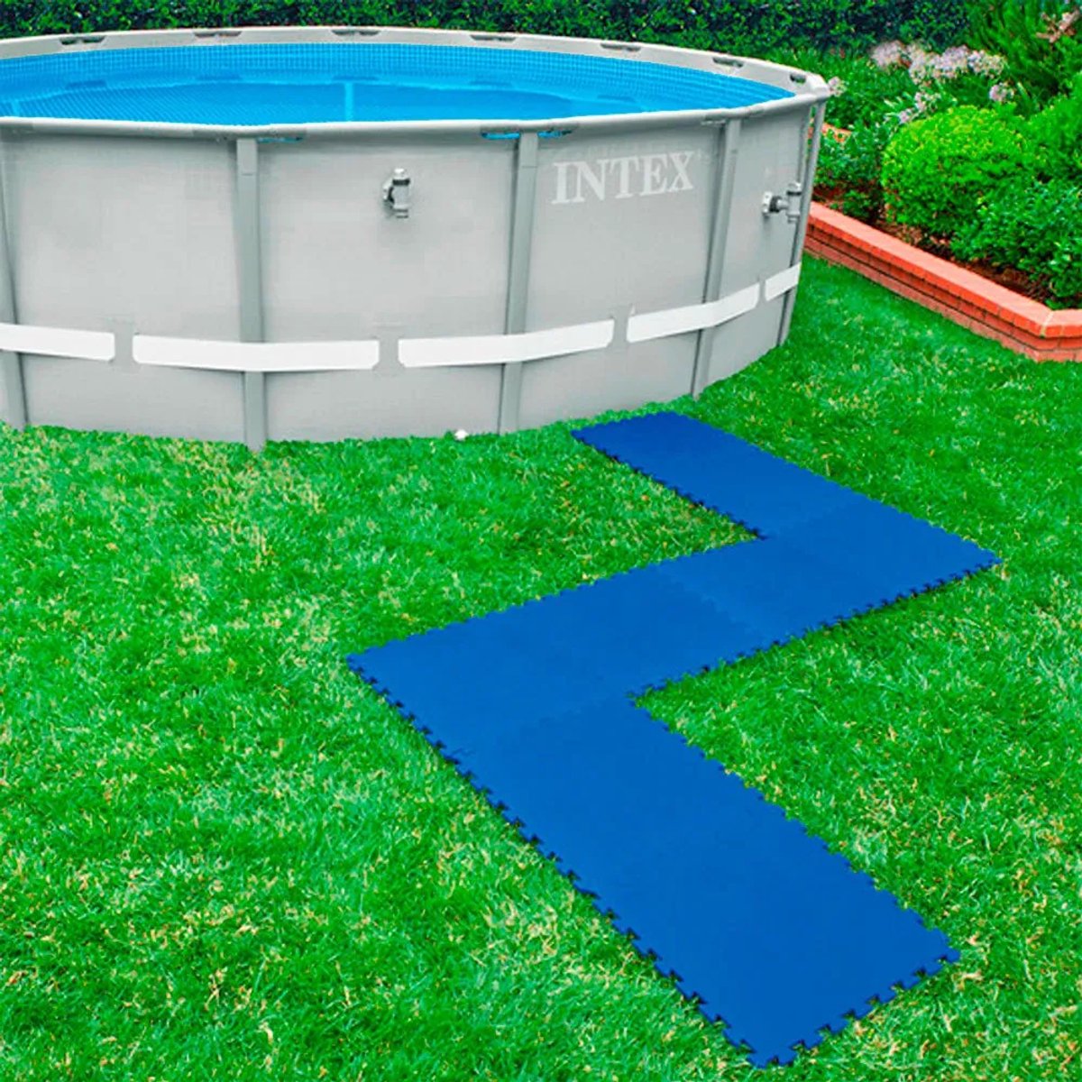 Intex Zwembadtegels - 50 cm x 50 cm x 1 cm - Blauw — afbeelding 8