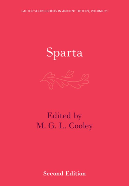 LACTOR Sourcebooks in Ancient HistorySeries Number 21- Spart ... - cover
