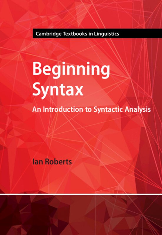 Cambridge Textbooks in Linguistics- Beginning Syntax - cover
