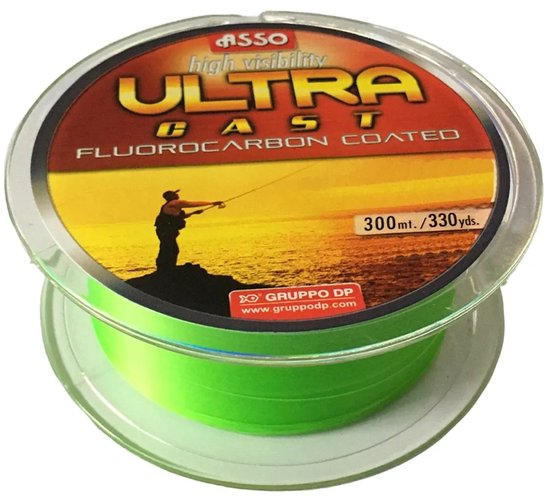 Asso Ultra Cast Paralelo 300 M Monofilament Goud 0.360 mm van Asso — afbeelding 2