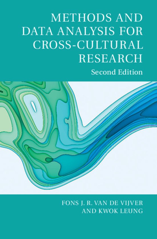 Culture and PsychologySeries Number 116- Methods and Data Analysis for Cross-Cultural Research