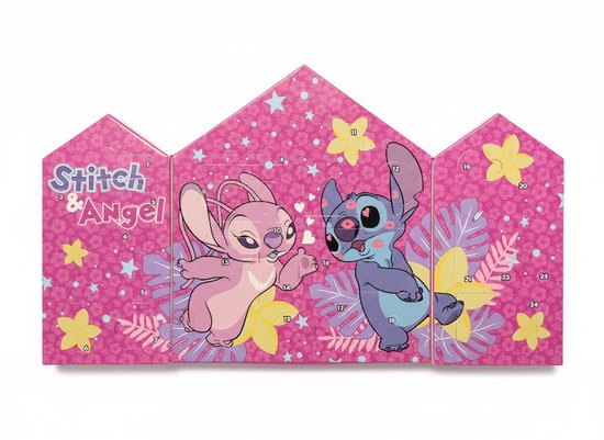 Calendrier De L'avent Lilo & Stich 24 Figurines Jouet Enfant Noël Boite