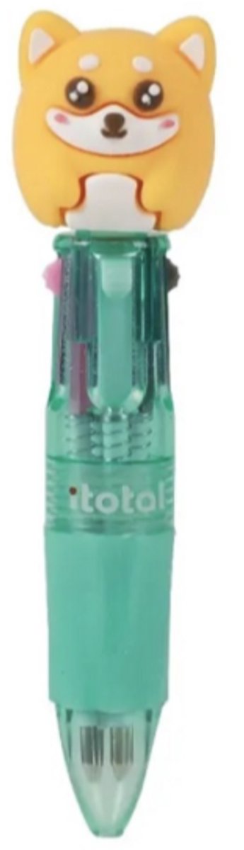 iTotal Pen Mini 4 Colors 4 in 1 SHIBA 2.5x10cm 15gr