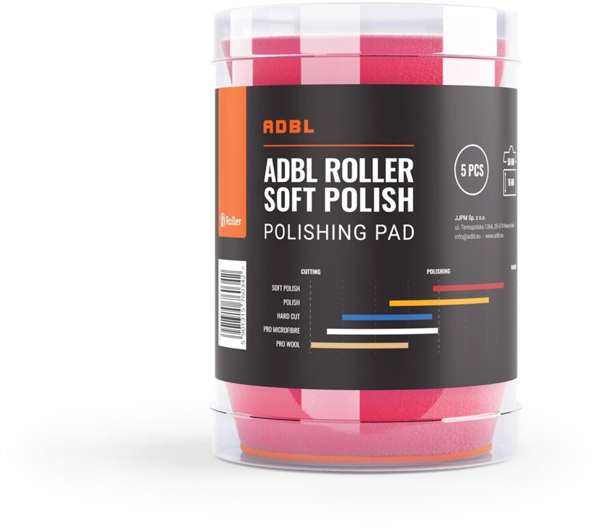 ADBL - Roller Soft Polish DA50 - 5 st