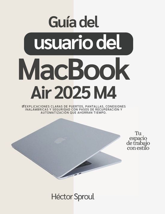 Guía del usuario del MacBook Air 2025 M4 - cover