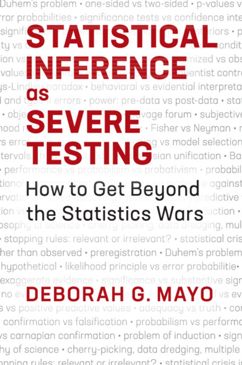 Omslag van Statistical Inference as Severe Testing