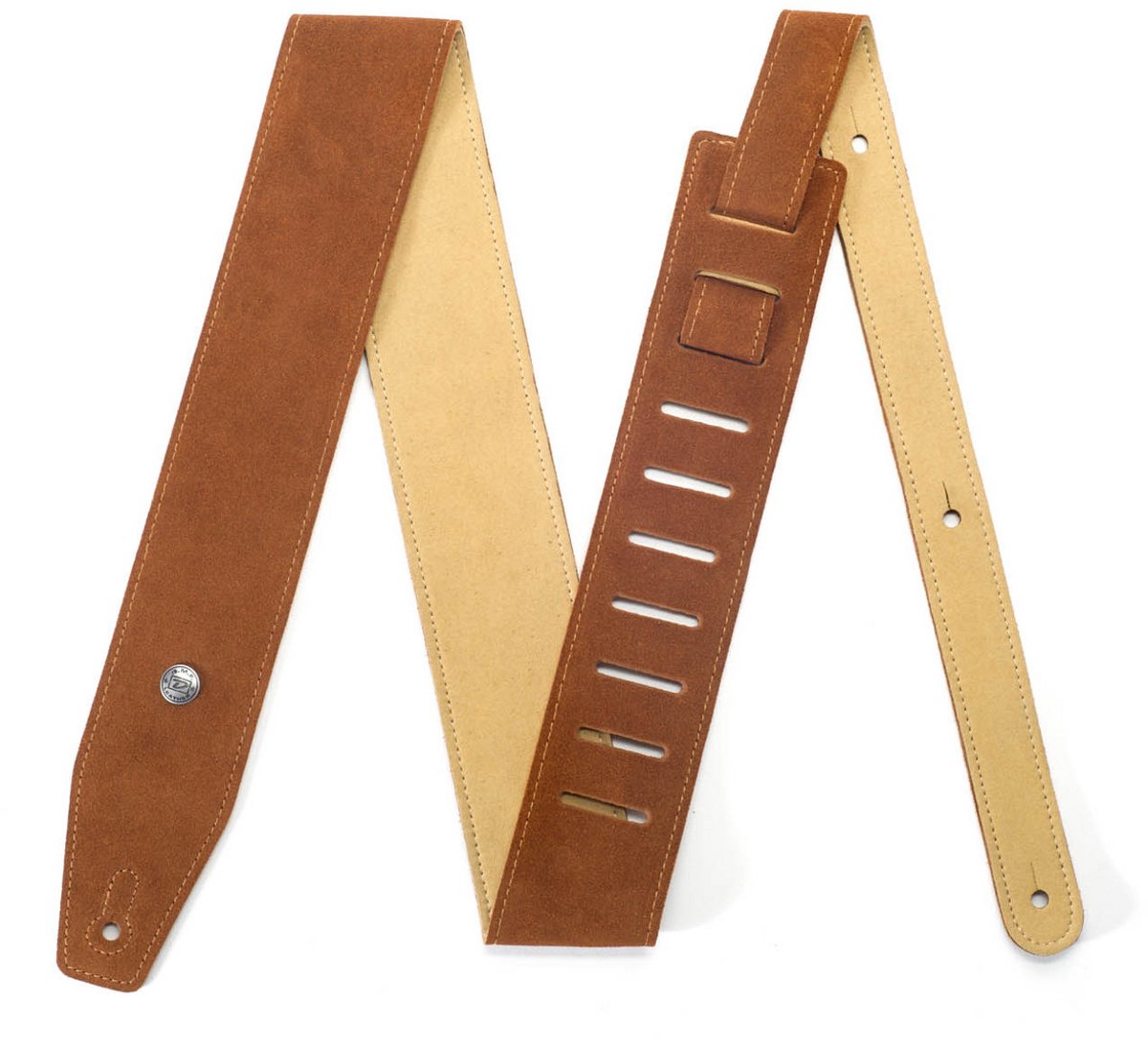 Dunlop BMF-S03 Suede Strap Oak - Gitaarband