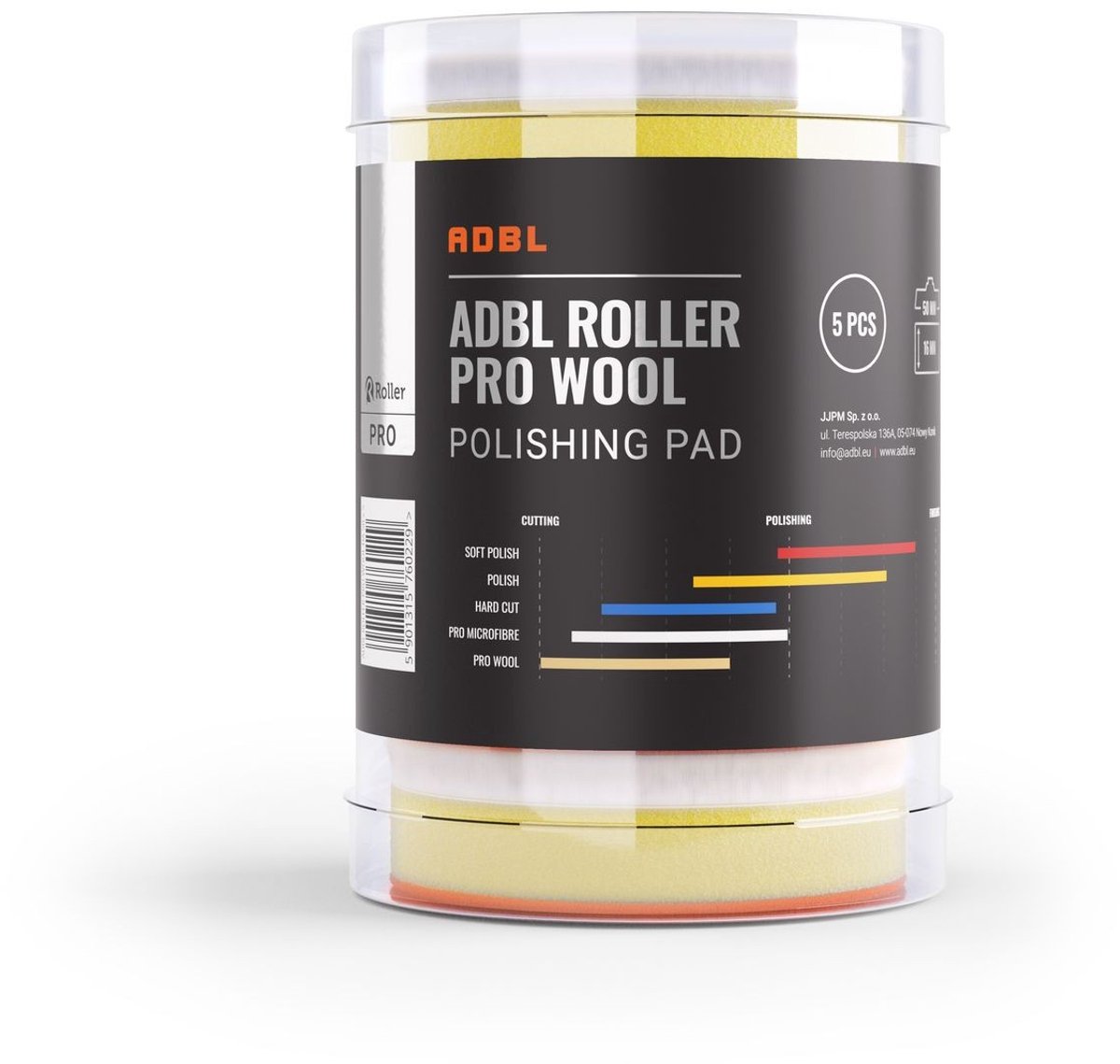 ADBL - Roller Pro Microfiber DA30 - 5 st