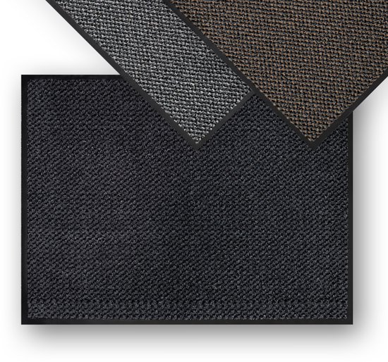 Intrada Schoonloopmat Lupo - 90 x 150 cm - Antraciet