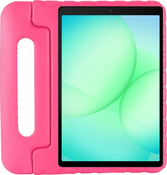 Cazy tablet Hoes Kinderen geschikt voor Samsung Galaxy Tab A11 Plus / A9 Plus - Kinderhoes Tablet Classic - Roze
