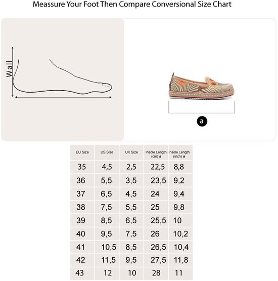 GOBY - Love - Ballerines - Sandales pour femmes - Haute qualité - Fait main - Imprimé filles - Taille 35