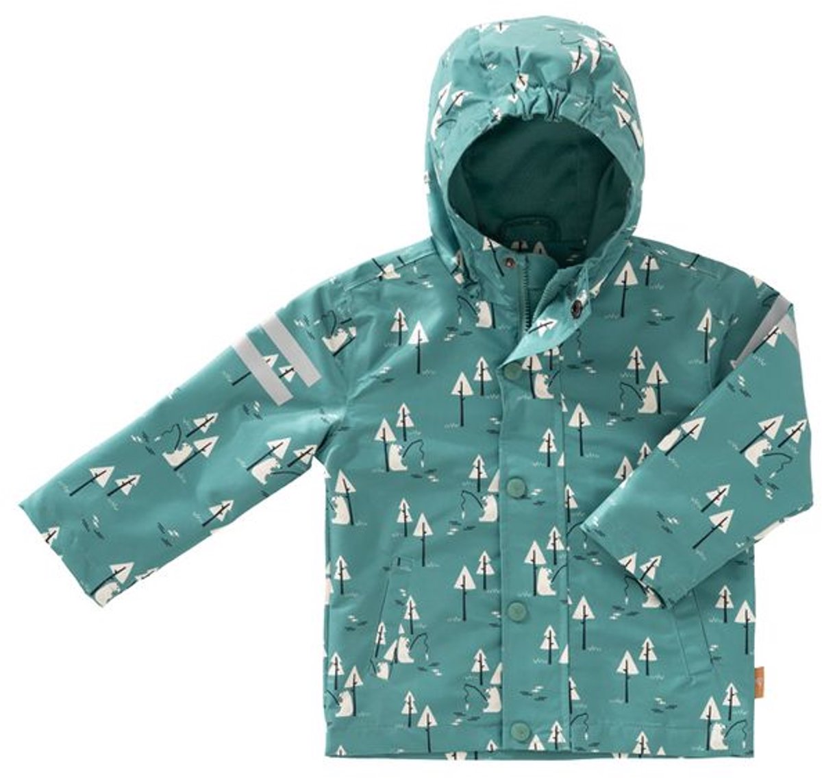 Fresk Regenpak voor Kinderen 1 yr Buitenspeelpak Regenoverall Regenkleding met Ritssluiting Reflecterend Elastische Afsluitingen Meisjes Mimosa