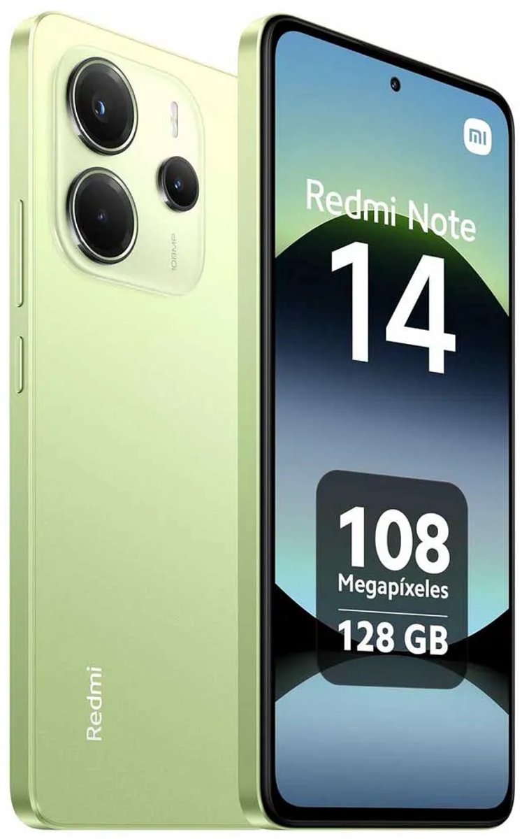 Xiaomi Redmi Note 14 - 6GB/128GB - Lime Groen thumbnail 2