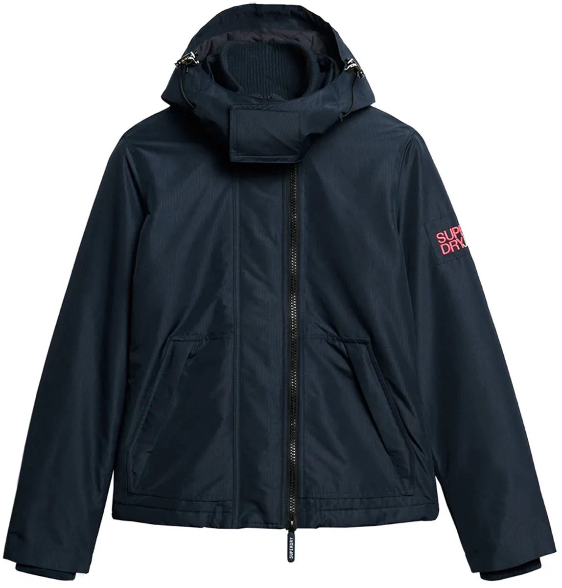 Superdry Mountain Windbreaker met capuchon Dames Marineblauw