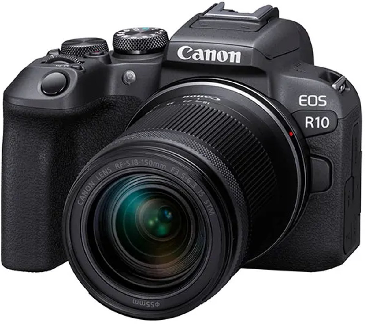 Canon EOS R10 + RF-S 18-150mm lens - Systeemcamera - 24.2 MP - Kantelbaar touchscreen - Met zoomlens thumbnail 2