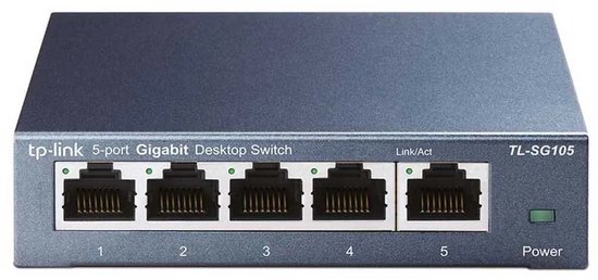 TP-Link TL-SG105 - Netwerk Switch - Unmanaged - 5-Poorten