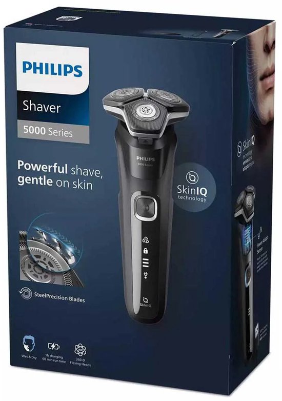 Philips Shaver 5000 Series S5898/25 - Elektrisch scheerapparaat – met trimmer – mannen