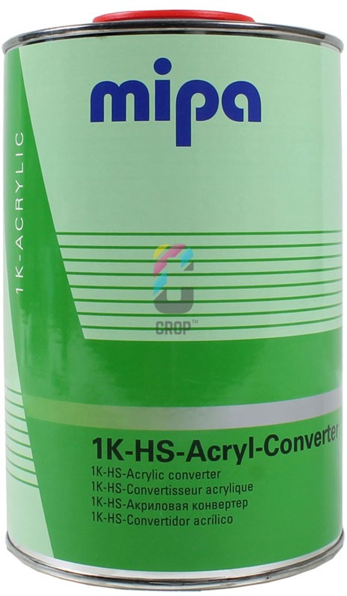 MIPA 1K HS Acryl Converter - Omvormer van 2K naar 1K lak 1 liter