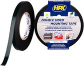 Adhésif de montage double face - noir 12mm x 10m