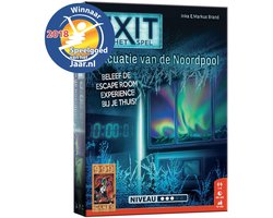 999 Games - EXIT - Evacuatie van de Noordpool - Breinbreker - Escape Room Spel