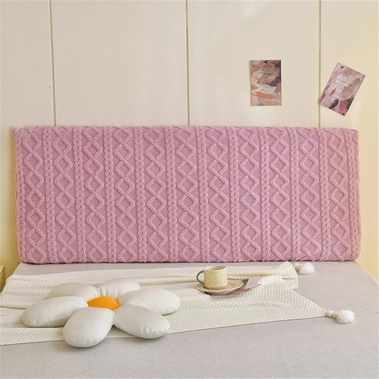 1 pièce-housse de tête de lit 90 cm-Housse de protection pour tête de lit-Housse amovible- tout compris étanche à la poussière-Protecteur -pour lit double, lit simple, lit, revêtement de tête de lit