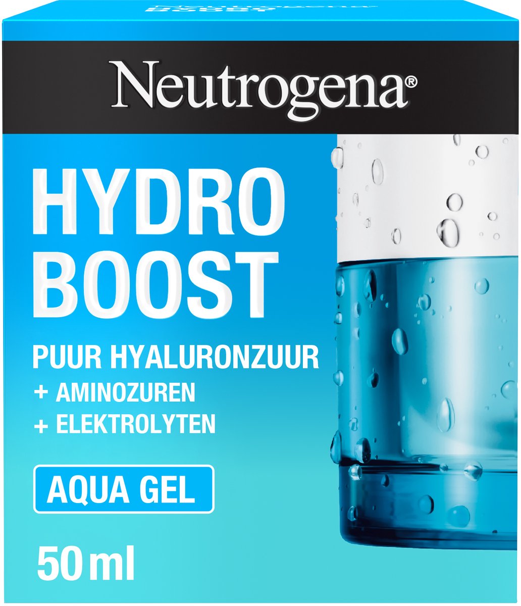 Neutrogena Hydro Boost Aqua Gel - dagcrème - vochtinbrengende gel - normale en gemengde huid - olievrij - 50 ml