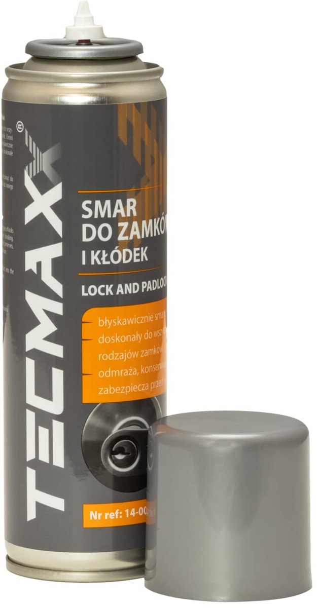 Smeerspray voor hangsloten en sloten 100 ml - smeermiddel met PTFE - bescherming tegen corrosie en verstopping