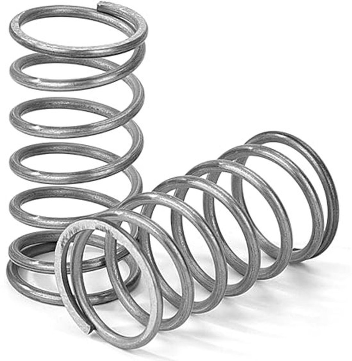 Compressieveertjes 40 mm - Draaddiameter 1.8 mm - Binnen diameter 16 mm - Set van 4