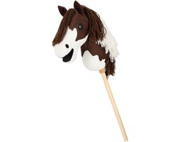 QHP STOKPAARD HOBBY HORSE Bruin-wit
