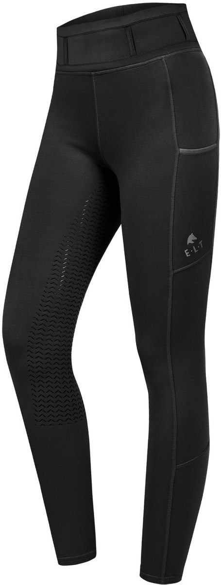 ELT RIJLEGGING ELLA FULLGRIP Zwart