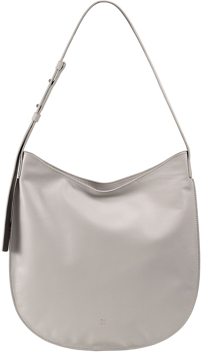 DuDu Sylvie Schoudertas Leder 36.5 cm - Dames - black
