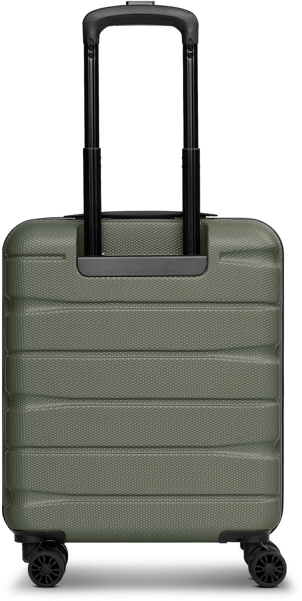 Franky Munich 4.0 4 wielen Cabinewagen S 53 cm met uitbreidingsplooi - Harde bagage - TSA slot - aqua dull
