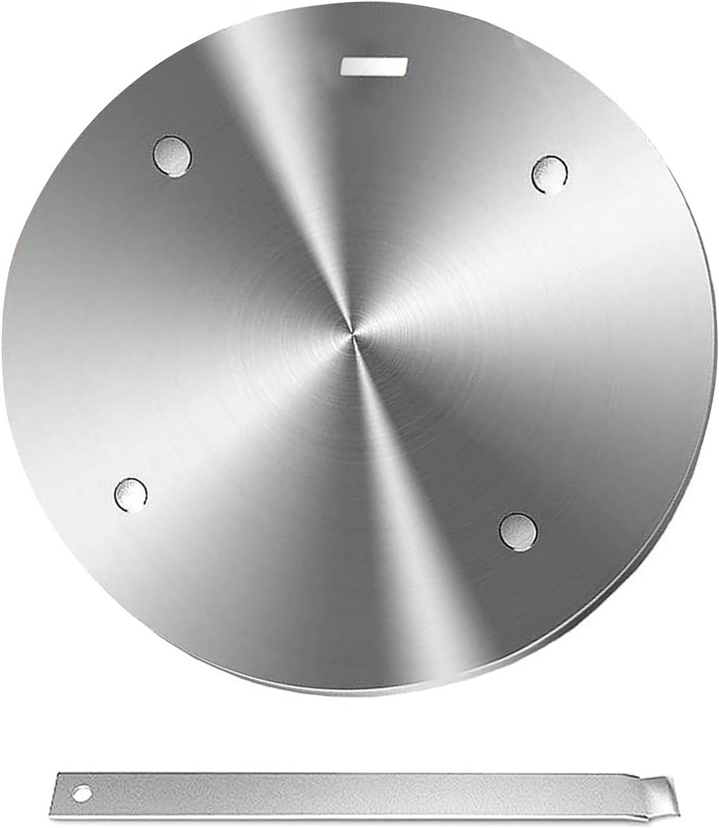 Universele inductieadapterplaat 24 cm - compatibel met alle merken