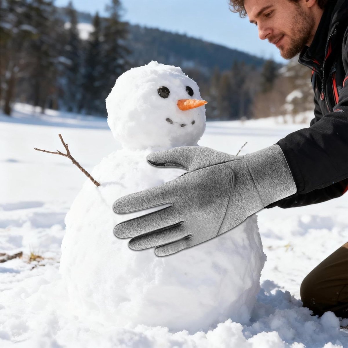 Verwarmde Elektrische Handschoenen Voor Mannen En Vrouwen - Winter Volledig Vinger Handwarmer Accessoire - Skiën Fietsen Golf Klimmen Outdoor Gereedschap - Buiten Activiteiten Warmte Bescherming - Comfortabele En Duurzame Winterhandschoenen-L — cadeau in Sport & Outdoor - foto 3