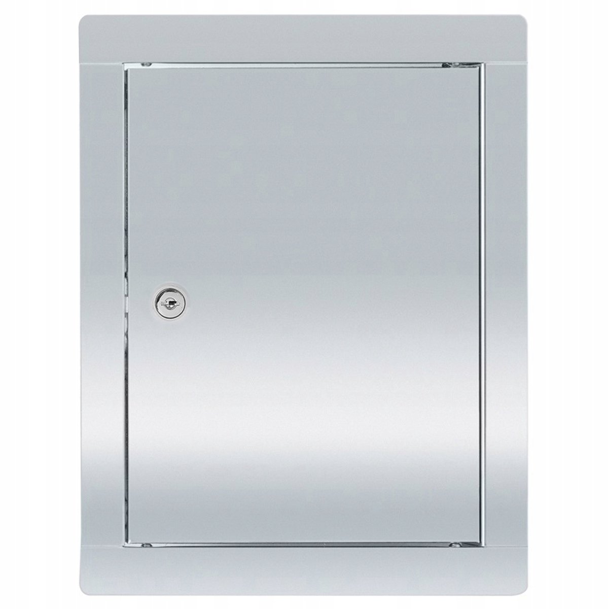 Roestvrijstalen Luik 20x25 cm met Slot