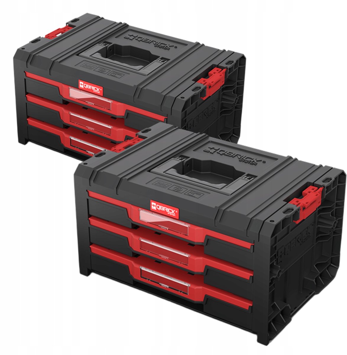 Modulaire Gereedschapskist met 3 Lades - Merkloos