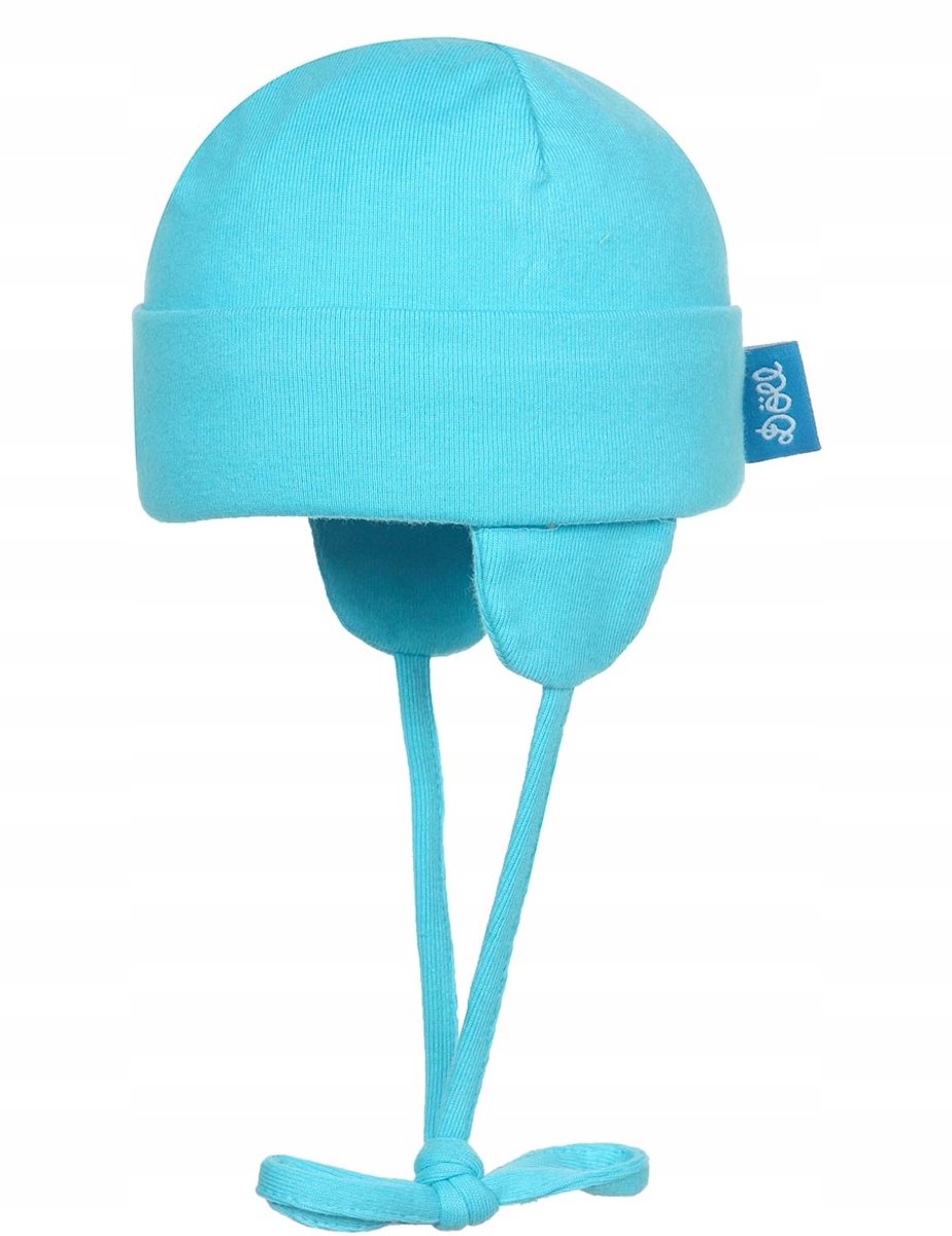 Pop Baby muts katoen blauw, maat 43