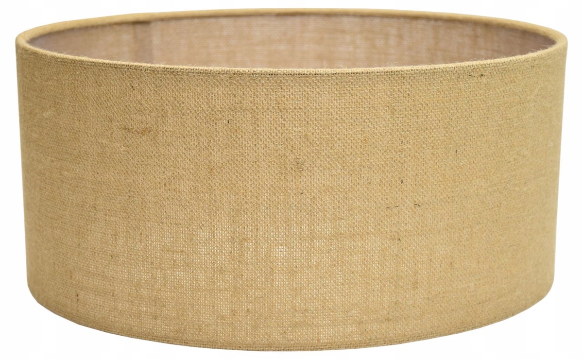 Jute Lamp Cape Cilinder 45cm E27 Beige - Boho Scandinavische Stijl