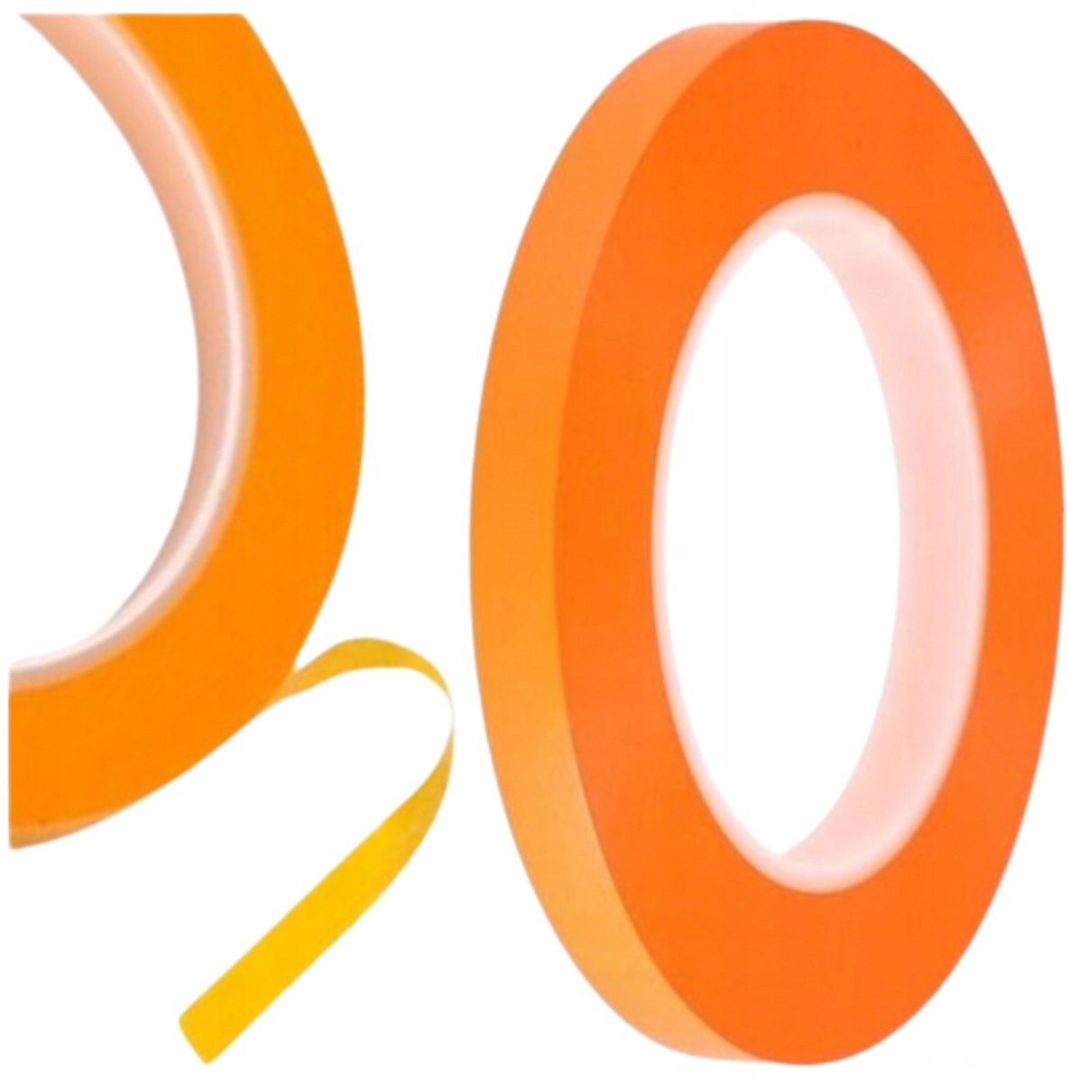 Oranje Lijn Tape 6mm x 55m - Scherpe Kleurranden & Patronen