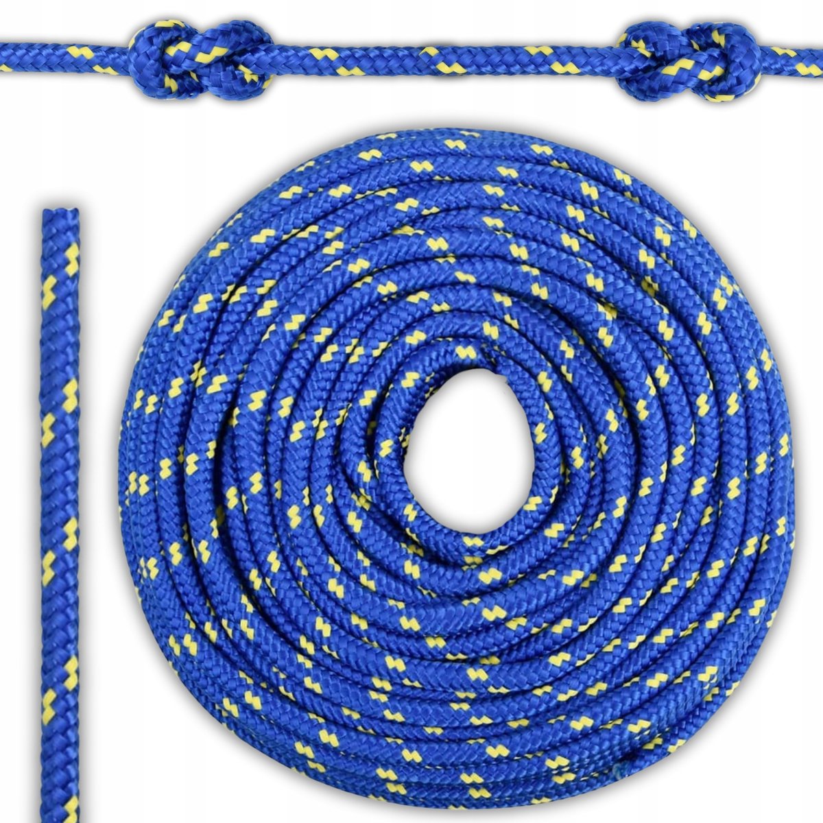 Sterke 5mm PP Touw - Gevlochten, Zeil, Per Meter