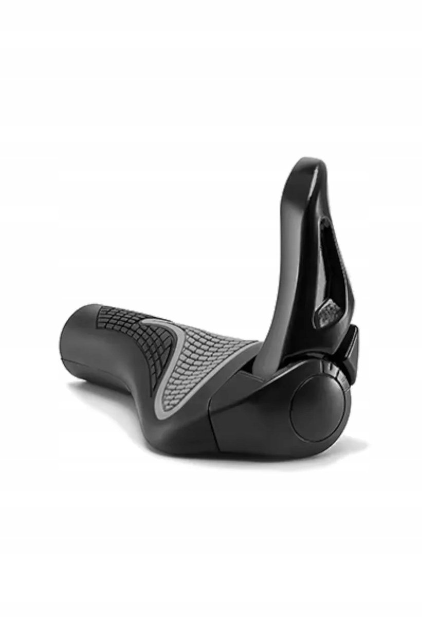 Trailgrip Rubber Fietsgrepen met Hoorns - Ergonomisch & Antislip