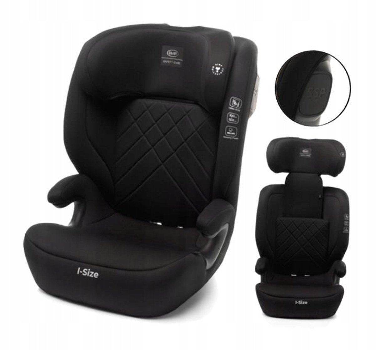 4BABY Nero Autostoeltje i-Size 15-36 kg | 100-150 cm