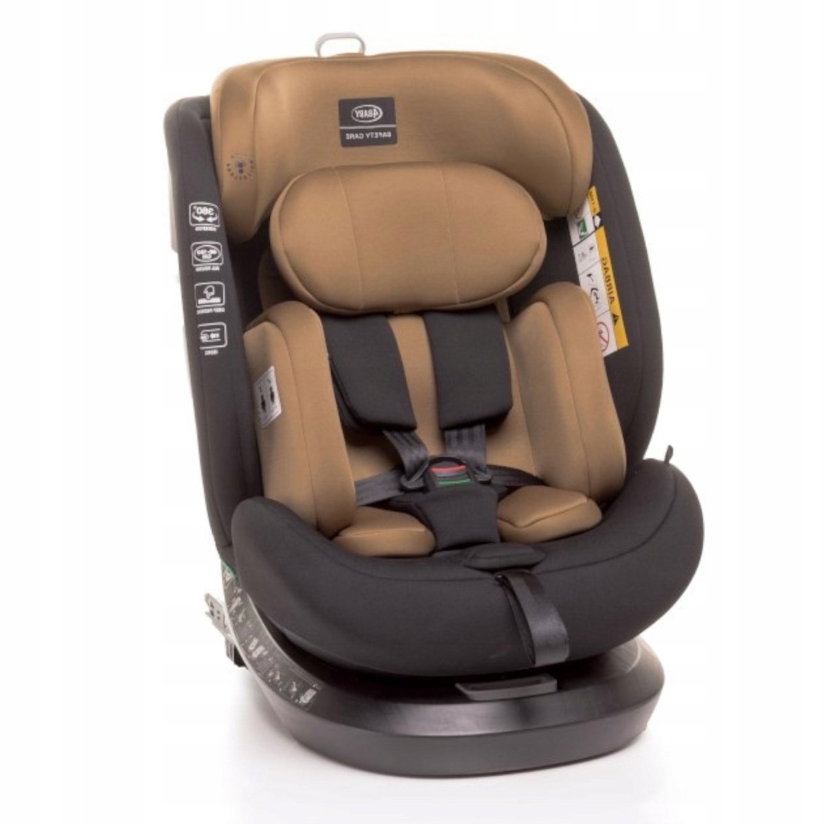 4BABY Roto-fix i-Size Autostoeltje 40-150 cm, Draaibaar, Groen