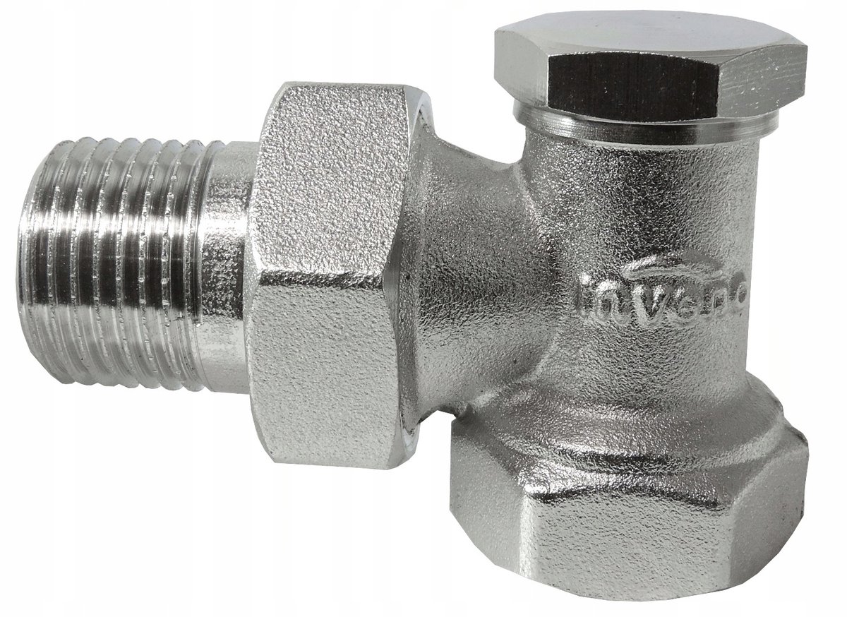 Invena Hoekradiatorkraan 1/2" CZ-51-K15