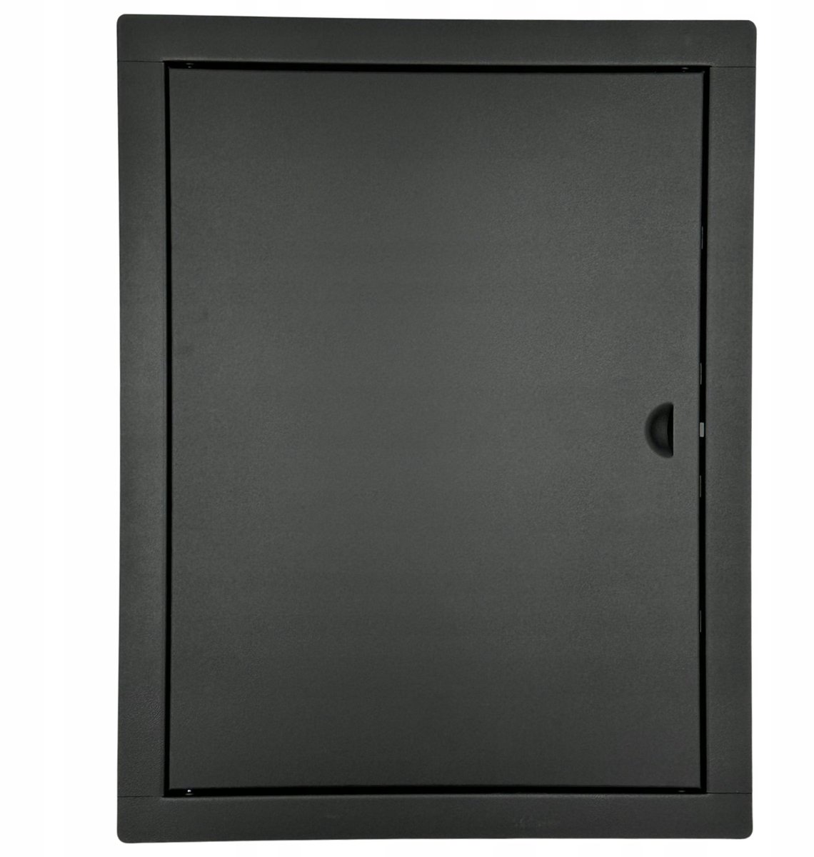 Metalen Revisiedeurtje Zwart 30x50 cm - Makkelijke Toegang & Esthetisch
